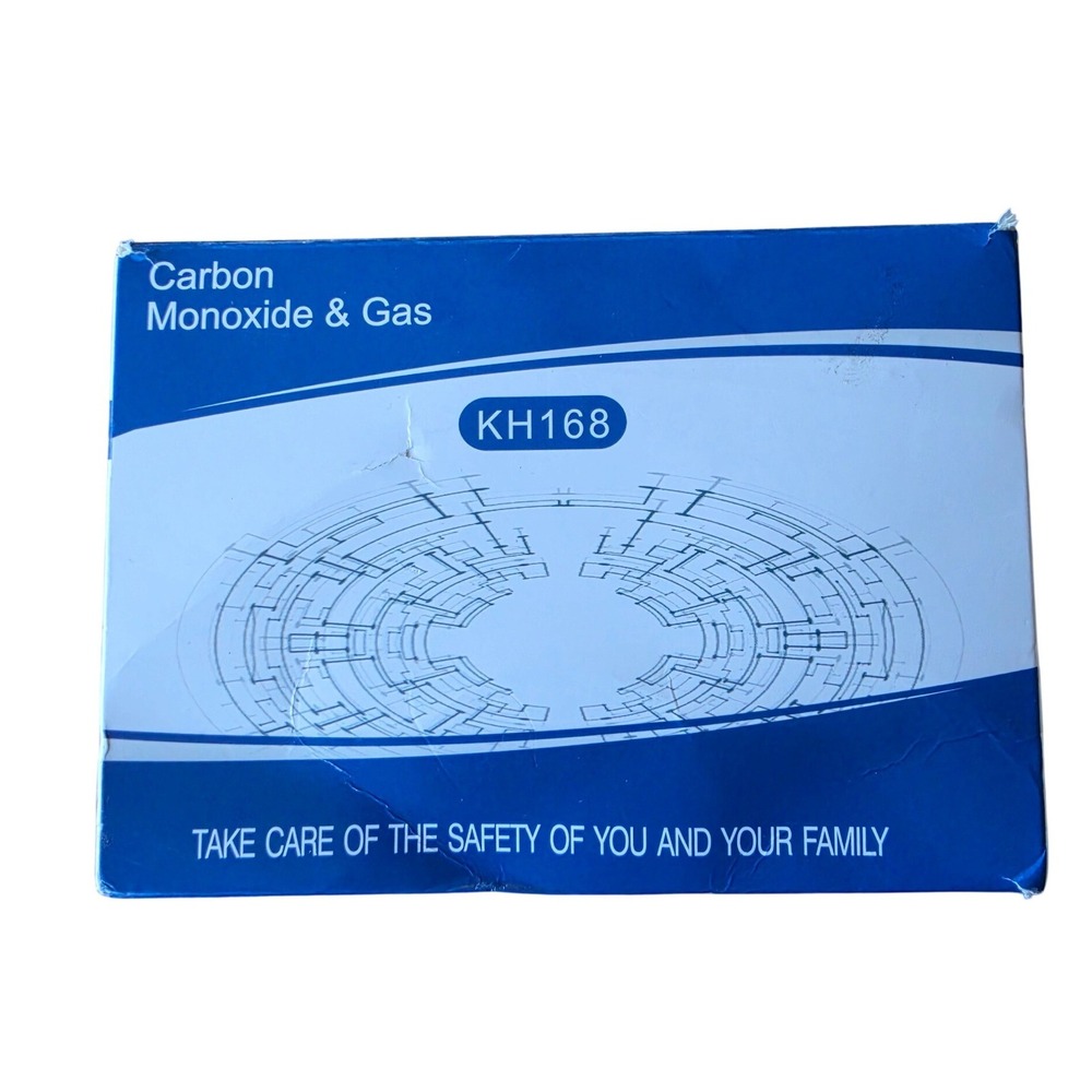 Lot of 3 KH168 Carbon Monoxide and Gas Detector Plug-In Home Safety Alarm White - Picture 2 of 2
